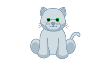 Webkinz charcoal cat shop