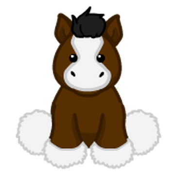 Webkinz clydesdale horse store