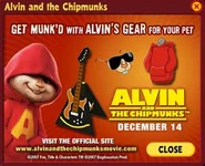 Ad for Alvin's outfit