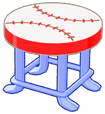 Baseball Stool