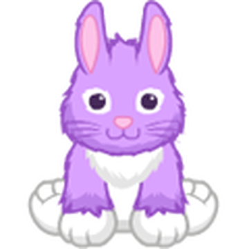 Lil Purple Spring Bunny | Webkinz Wiki | Fandom