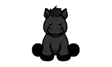 Webkinz black stallion shop