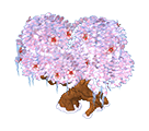 Frozen Cherry Blossom Tree