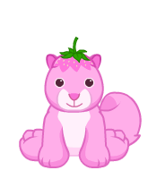 ももんがさくら　ストウブノブ　ハート　うさぎ、リス Strawberry Chiffon Squirrel | Webkinz Wiki | Fandom