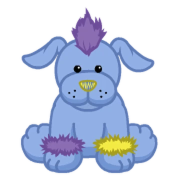 Mohawk Puppy | Webkinz Wiki | Fandom