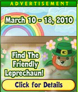 Leprechaun Advertisement.