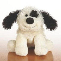 Webkinz black and on sale white cheeky dog
