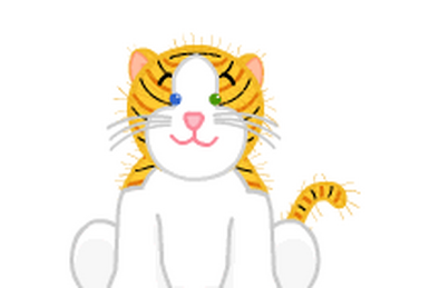 Webkinz grey and white cat top