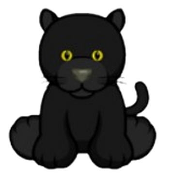 Webkinz black panther outlet