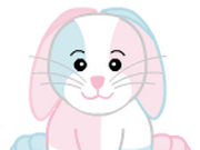 webkinz cotton candy bunny