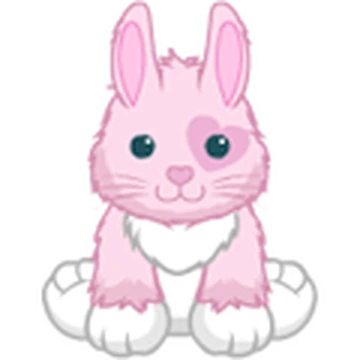 Pink Sweetheart Bunny | Webkinz Wiki | Fandom