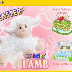 webkinz lamb