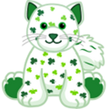 Webkinz clover cat shop