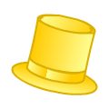 Golden Tux Top Hat