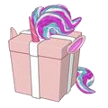 Pink Ribbon Unicorn Gift Box