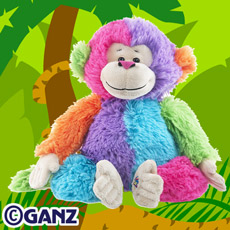 ♡monkeyページ♡ Webkinz Cheeky Monkey HM 080/ BRAND NEW With Sealed Code - Etsy