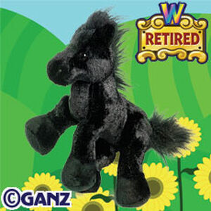 webkinz black stallion