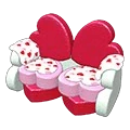 Candy Heart Couch