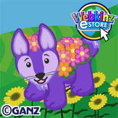 Webkinz Classic Floral Fox *Code Only* Webkinz Classic Floral Fox *Code Only*