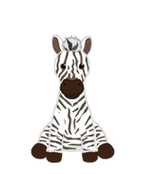 bird whiteページ GANZ Webkinz Zebra // New With Sealed Code - Etsy