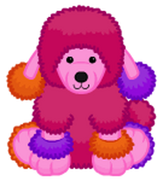 Webkinz poofy poodle 2025