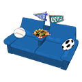 Sports fan couch