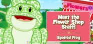 The Spotted Frog in an advertisement
