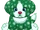 Green Snowy Puppy