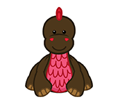 webkinz cocoa dinosaur