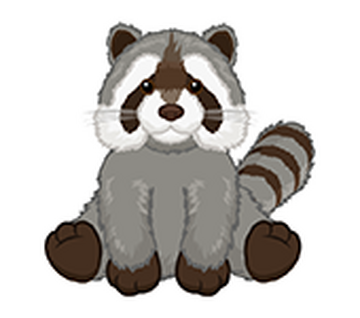 Webkinz raccoon hotsell