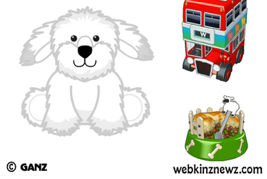 Webkinz clover puppy online