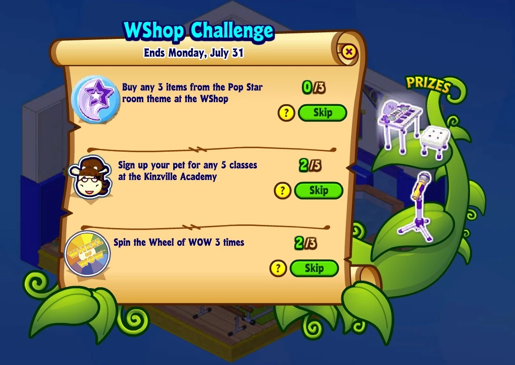 Challenges Webkinz Wiki Fandom