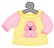 Pink Poodle PJ Top