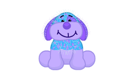 Blueberry Cheeky Dog