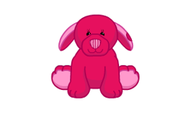 Cherry soda pup transparent