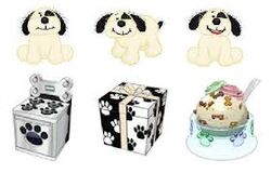 Webkinz black and white cheeky on sale dog