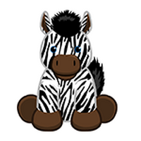 webkinz zebra
