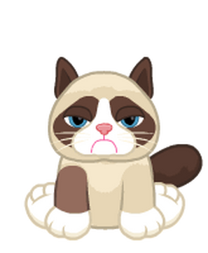 Webkinz outlet grumpy cat