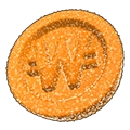 Orange Jelly Coin