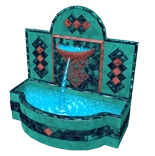 Fiesta Tiled Fountain