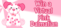 Webkinz pink dalmatian online