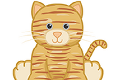 Webkinz gold and 2024 white cat