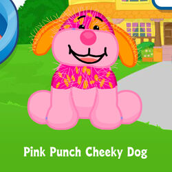 Pink Punch Cheeky Dog | Webkinz Wiki | Fandom