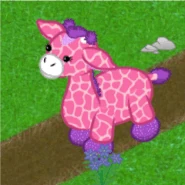 Enchanted Giraffe Gif