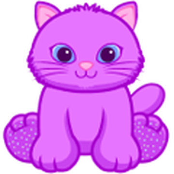 苺(紫)の猫ちゃん♡ Lil Purple Spring Kitten | Webkinz Wiki | Fandom