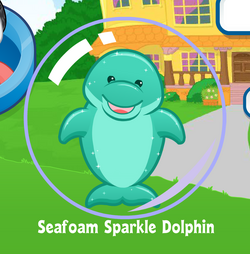 Seafoam Sparkle Dolphin | Webkinz Wiki | Fandom