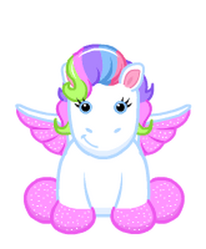 Webkinz rainbow pegasus shop