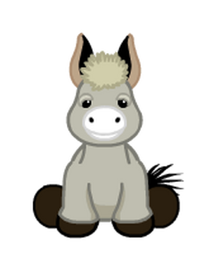 Webkinz donkey sale