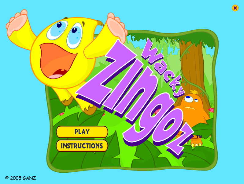 Wacky Zingoz (game) Webkinz Wiki Fandom