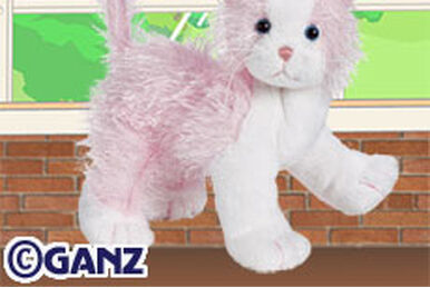Webkinz pink and white cat store